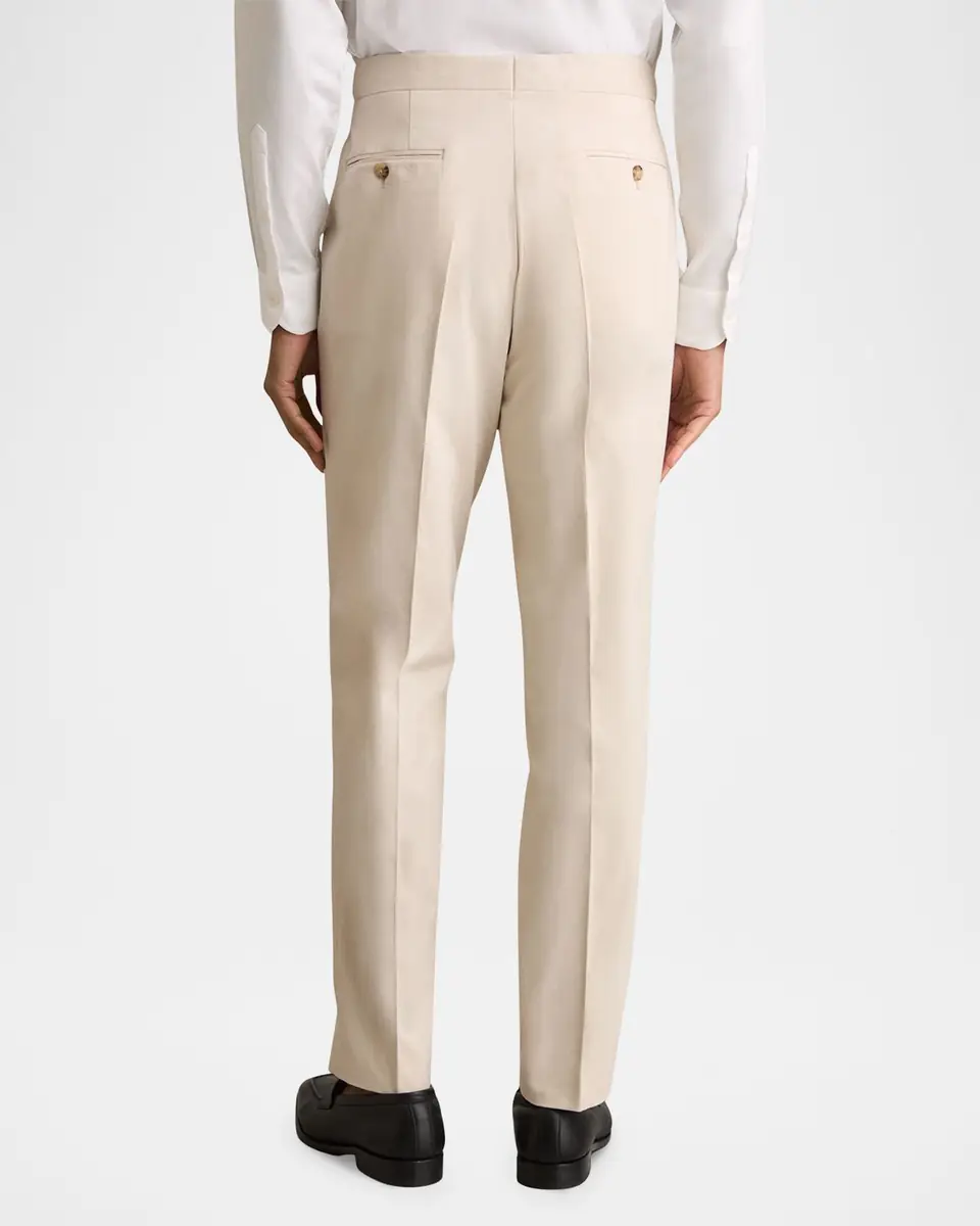 Reiss Men's Putney Cotton Trousers | Thumbnail 3