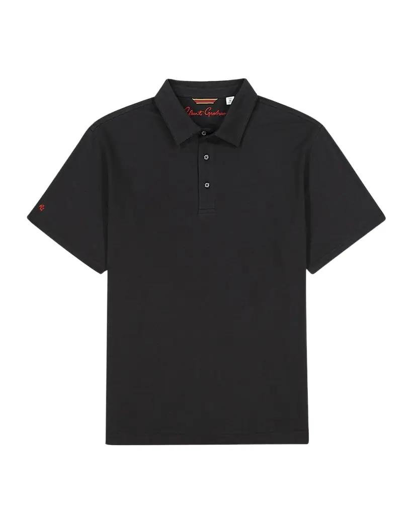 Robert Graham Men 's Furlan Stretch Knit Polo Shirt | Image 1 Robert Graham Men 's Furlan Stretch Knit Polo Shirt | Image 1