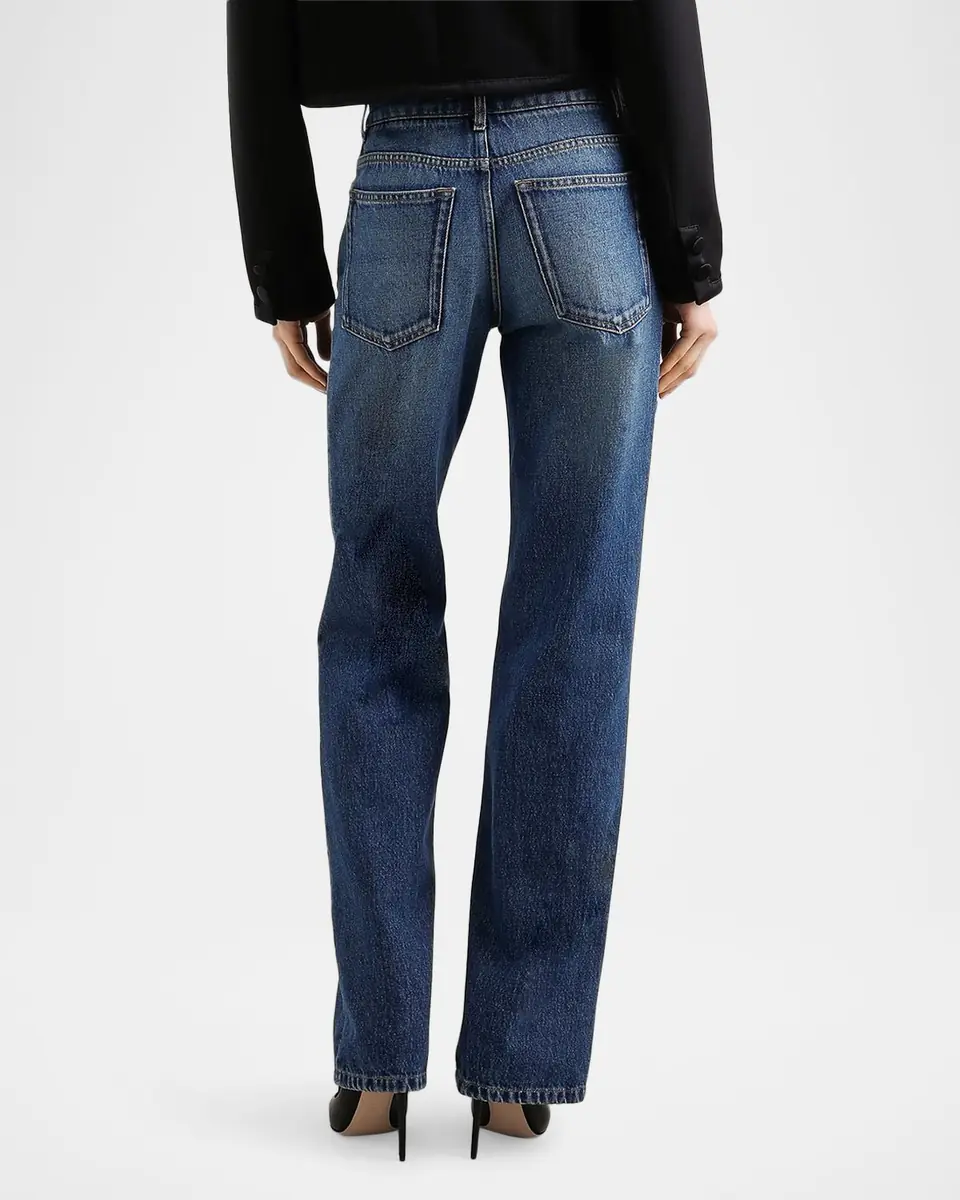 Dolce & Gabbana Adon Tavex Embellished Straight-Leg Jeans | Thumbnail 3 Dolce & Gabbana Adon Tavex Embellished Straight-Leg Jeans | Thumbnail 3