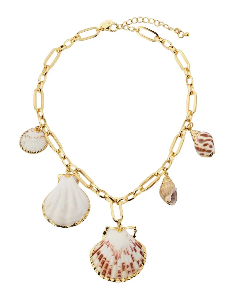 Multi-Shell Charm Necklace Multi-Shell Charm Necklace