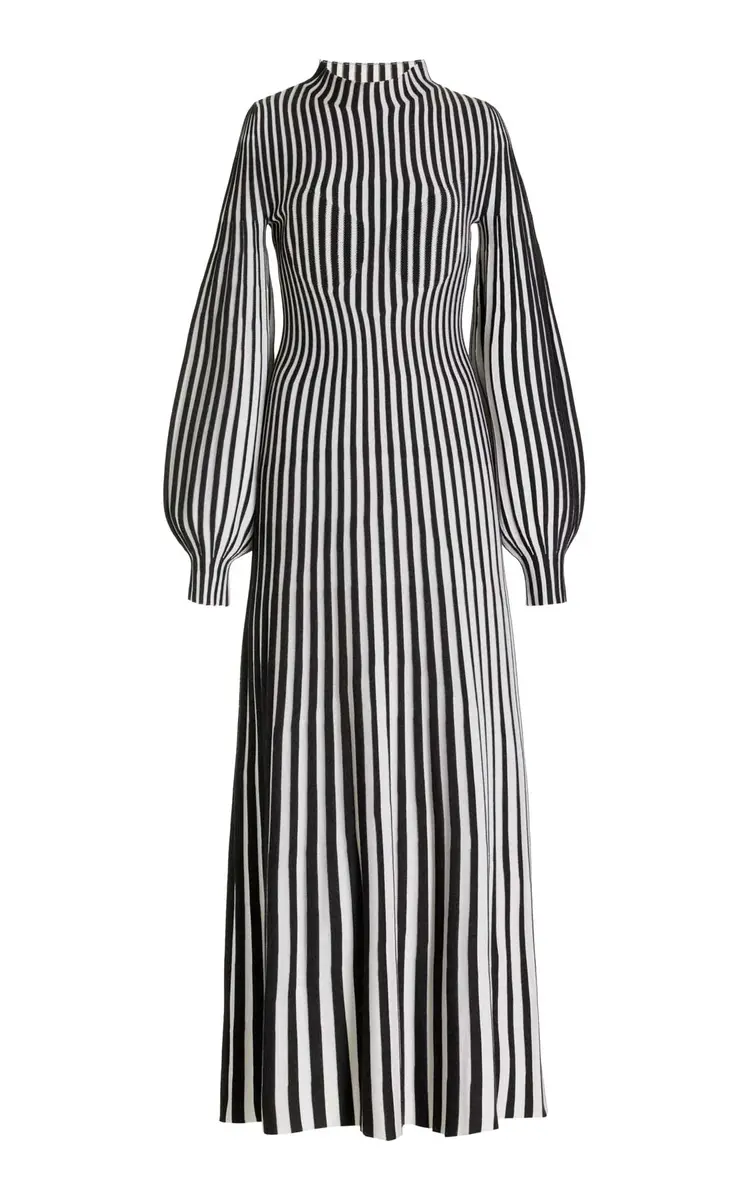 Lee Knit Dress in Charcoal & Cashmere Silk Lee Knit Dress in Charcoal & Cashmere Silk