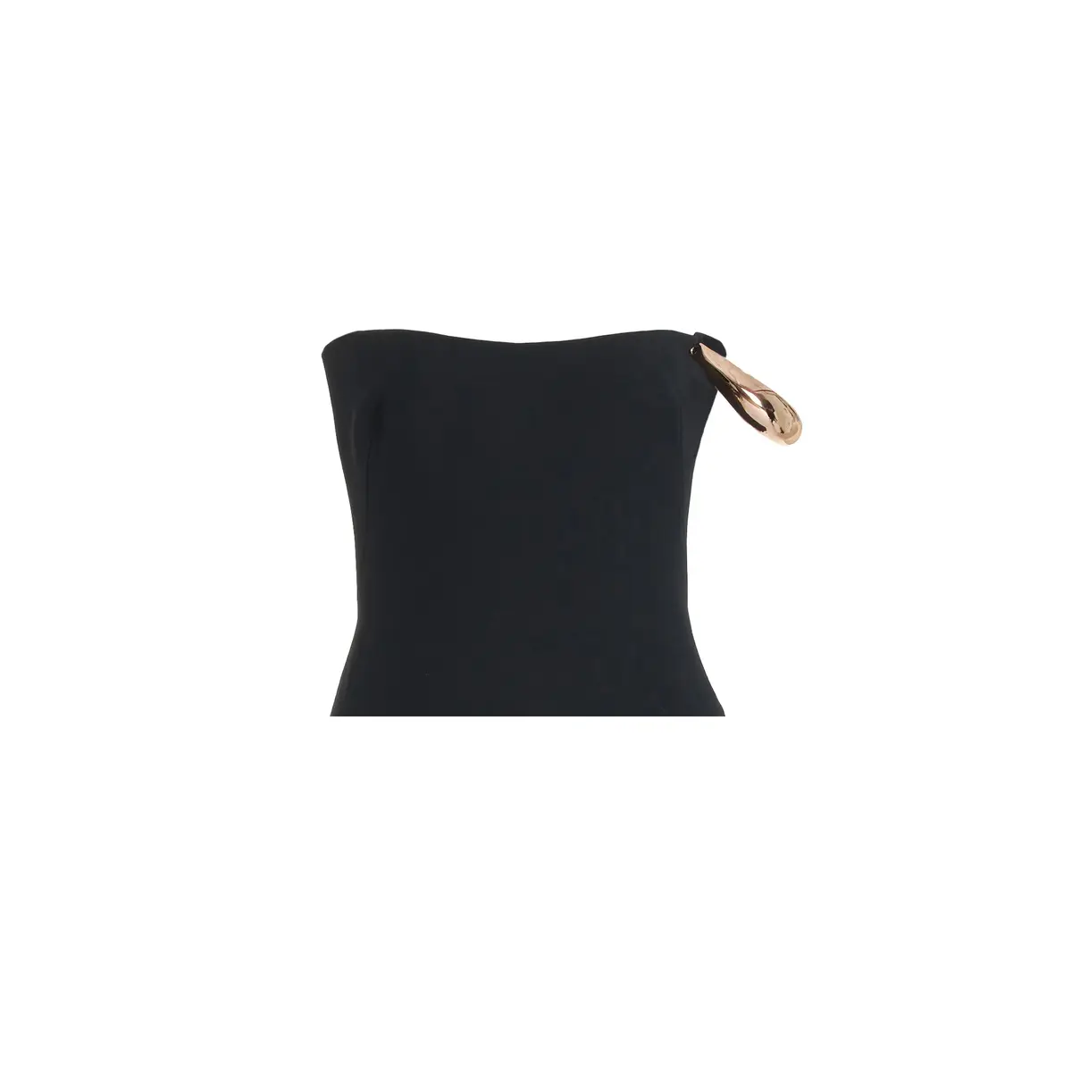 GABRIELA HEARST Laurel Top in Black Wool Silk Cady | Image 1 GABRIELA HEARST Laurel Top in Black Wool Silk Cady | Image 1