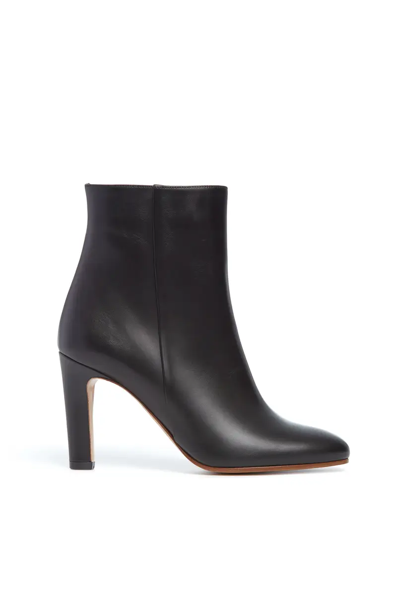 Gabriela Hearst Lila Ankle Boot in Black Leather | Image 1 Gabriela Hearst Lila Ankle Boot in Black Leather | Image 1