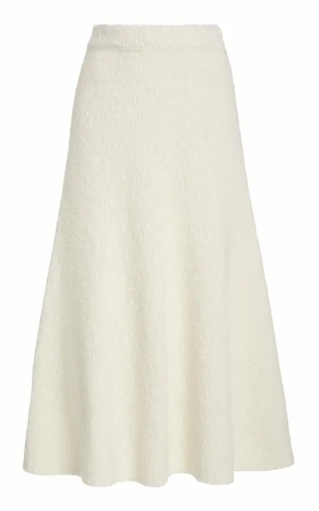 GABRIELA HEARST Pablo Knit Skirt in Cashmere Boucle | Image 1 GABRIELA HEARST Pablo Knit Skirt in Cashmere Boucle | Image 1