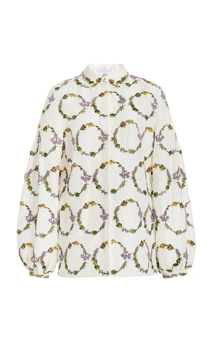 Gabriela Hearst Selene Shirt in Silk | Image 1 Gabriela Hearst Selene Shirt in Silk | Image 1
