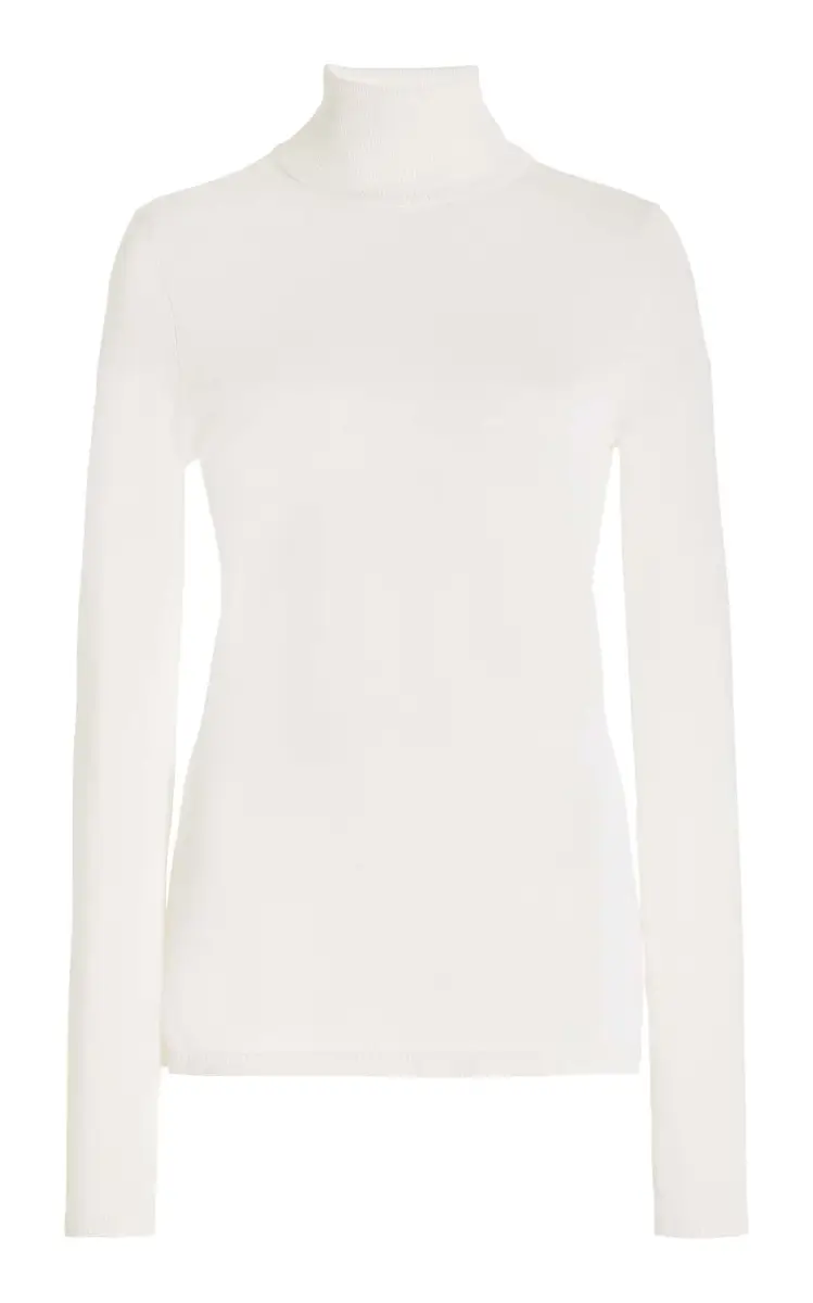 Costa Knit Turtleneck in Cashmere Silk Costa Knit Turtleneck in Cashmere Silk