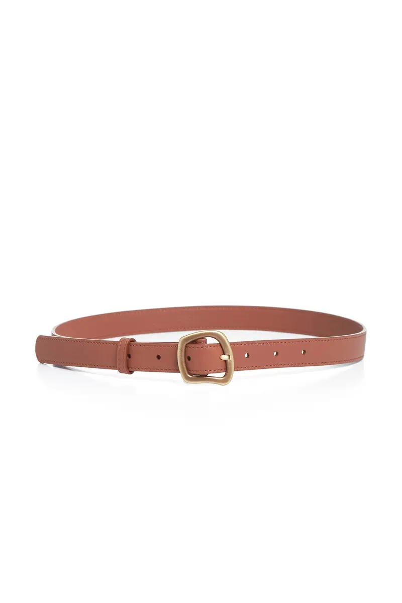 Gabriela Hearst Small Simone Belt in Cognac Leather | Image 1 Gabriela Hearst Small Simone Belt in Cognac Leather | Image 1