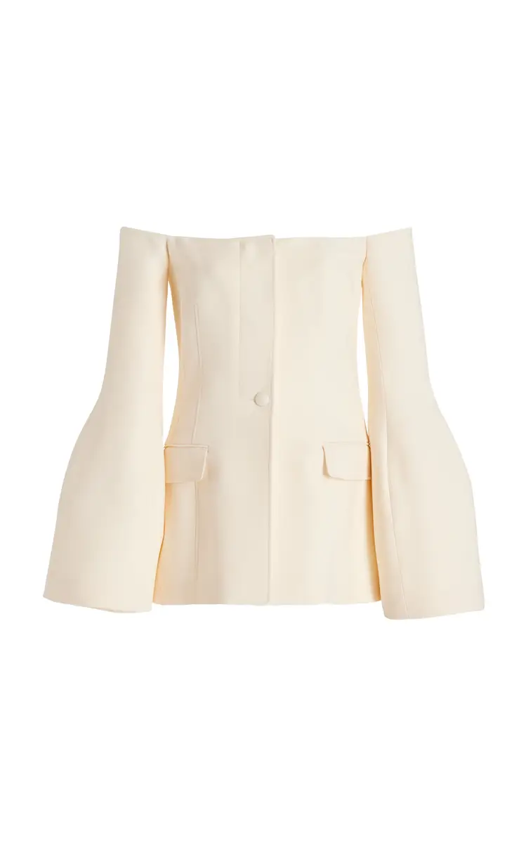 Ambrose Jacket in Wool Silk Cady Ambrose Jacket in Wool Silk Cady