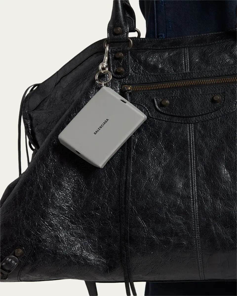 Balenciaga Men's Sneaker Box Keyring Bag Charm | Thumbnail 2