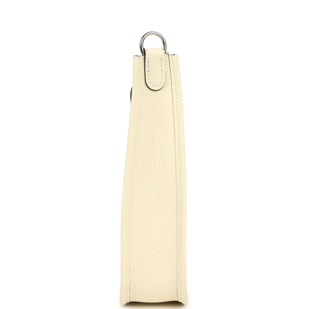 HERMÈS Hermes Evelyne TPM Cream Clemence Palladium Hardware | Thumbnail 3 HERMÈS Hermes Evelyne TPM Cream Clemence Palladium Hardware | Thumbnail 3