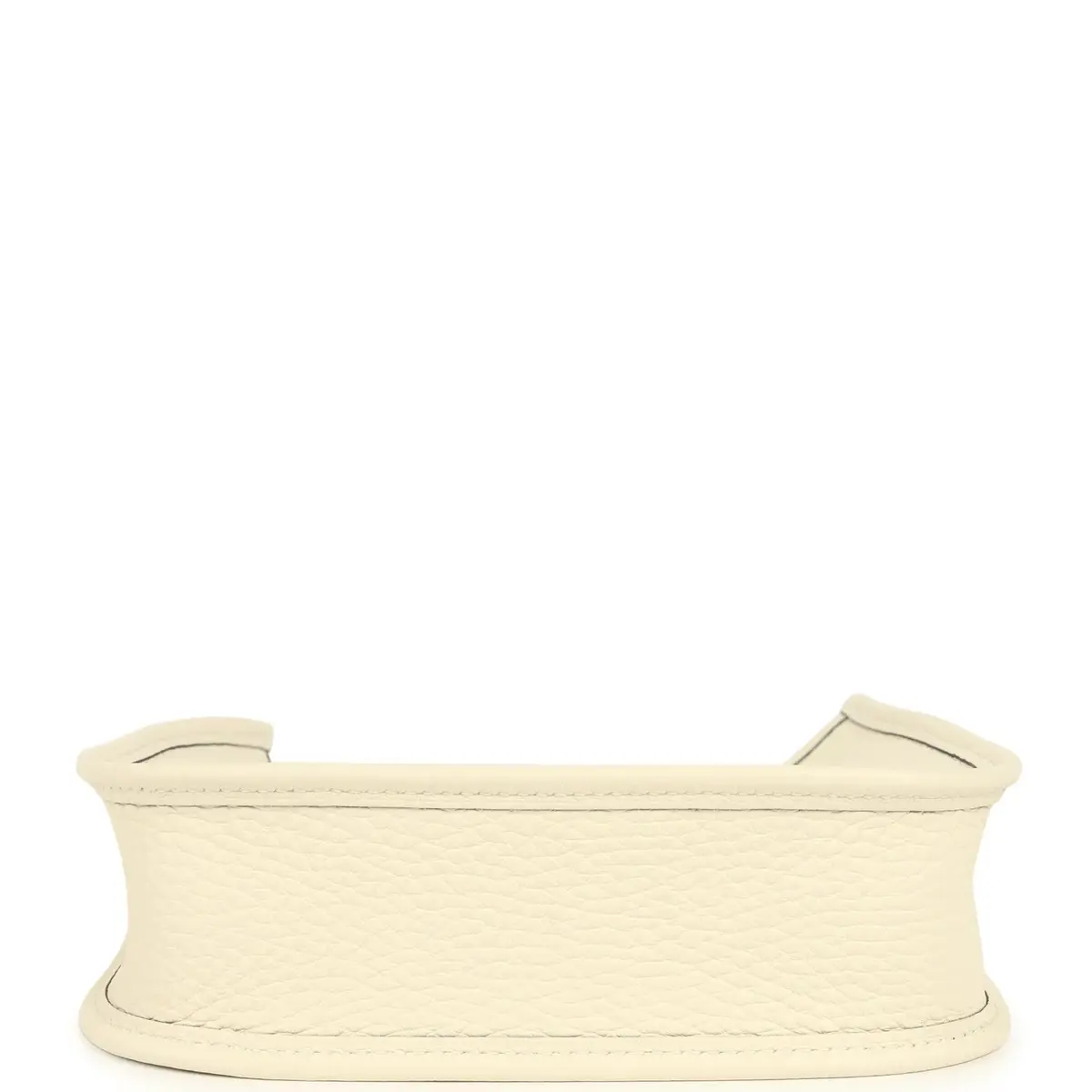 HERMÈS Hermes Evelyne TPM Cream Clemence Palladium Hardware | Thumbnail 6 HERMÈS Hermes Evelyne TPM Cream Clemence Palladium Hardware | Thumbnail 6