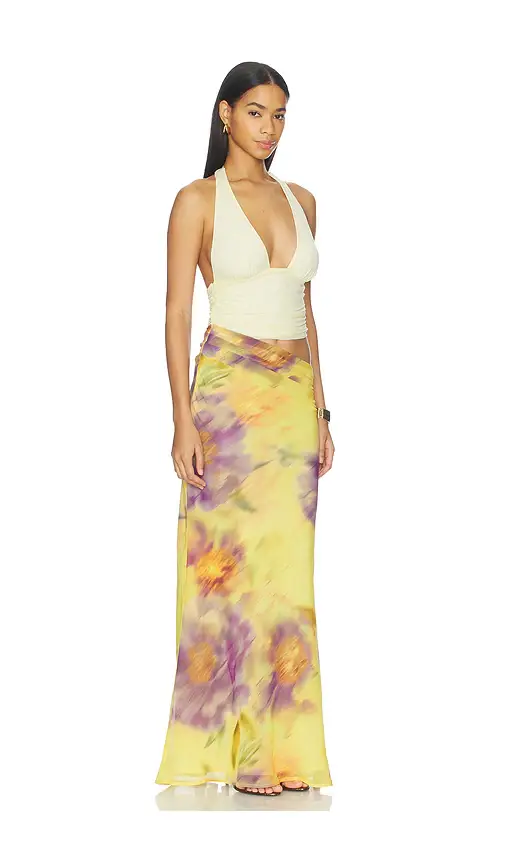 Runaway The Label Alexis Halter Cut Out Maxi Dress | Thumbnail 2 Runaway The Label Alexis Halter Cut Out Maxi Dress | Thumbnail 2