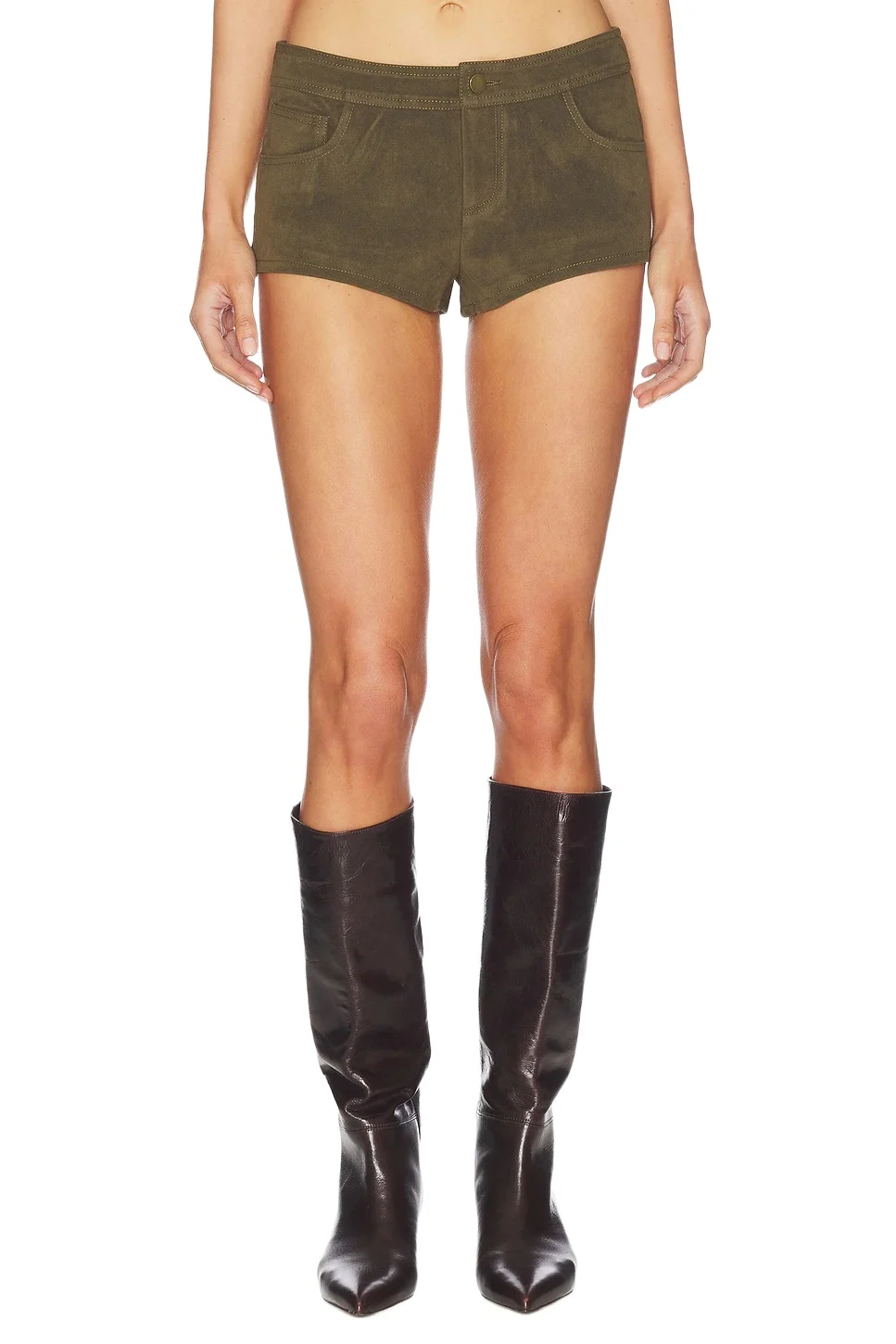 Frannie Faux Suede Short Frannie Faux Suede Short