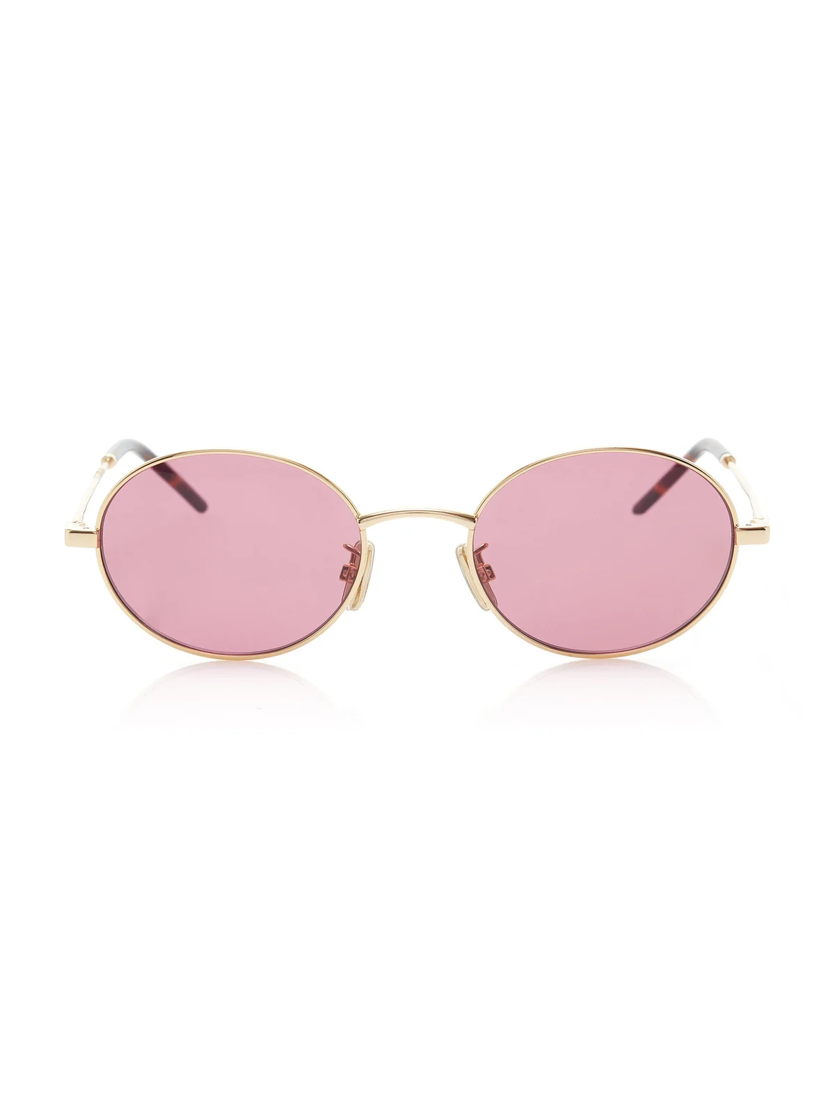 Givenchy City Round-Frame Metal Sunglasses
