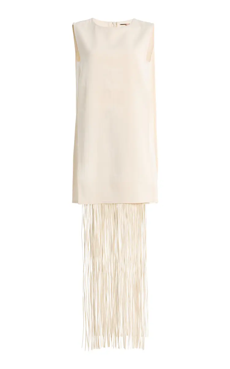 Alexis Mackenzie Convertible Fringed Woven Mini Dress | Image 1 Alexis Mackenzie Convertible Fringed Woven Mini Dress | Image 1