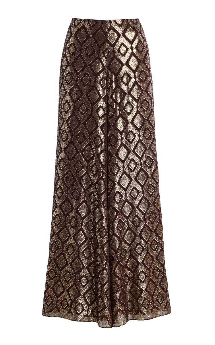 Alexis Maxine Metallic Jacquard Wide-Leg Pants | Thumbnail 30 Alexis Maxine Metallic Jacquard Wide-Leg Pants | Thumbnail 30