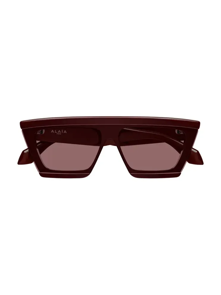 Alaïa Mask-Frame Acetate Sunglasses
