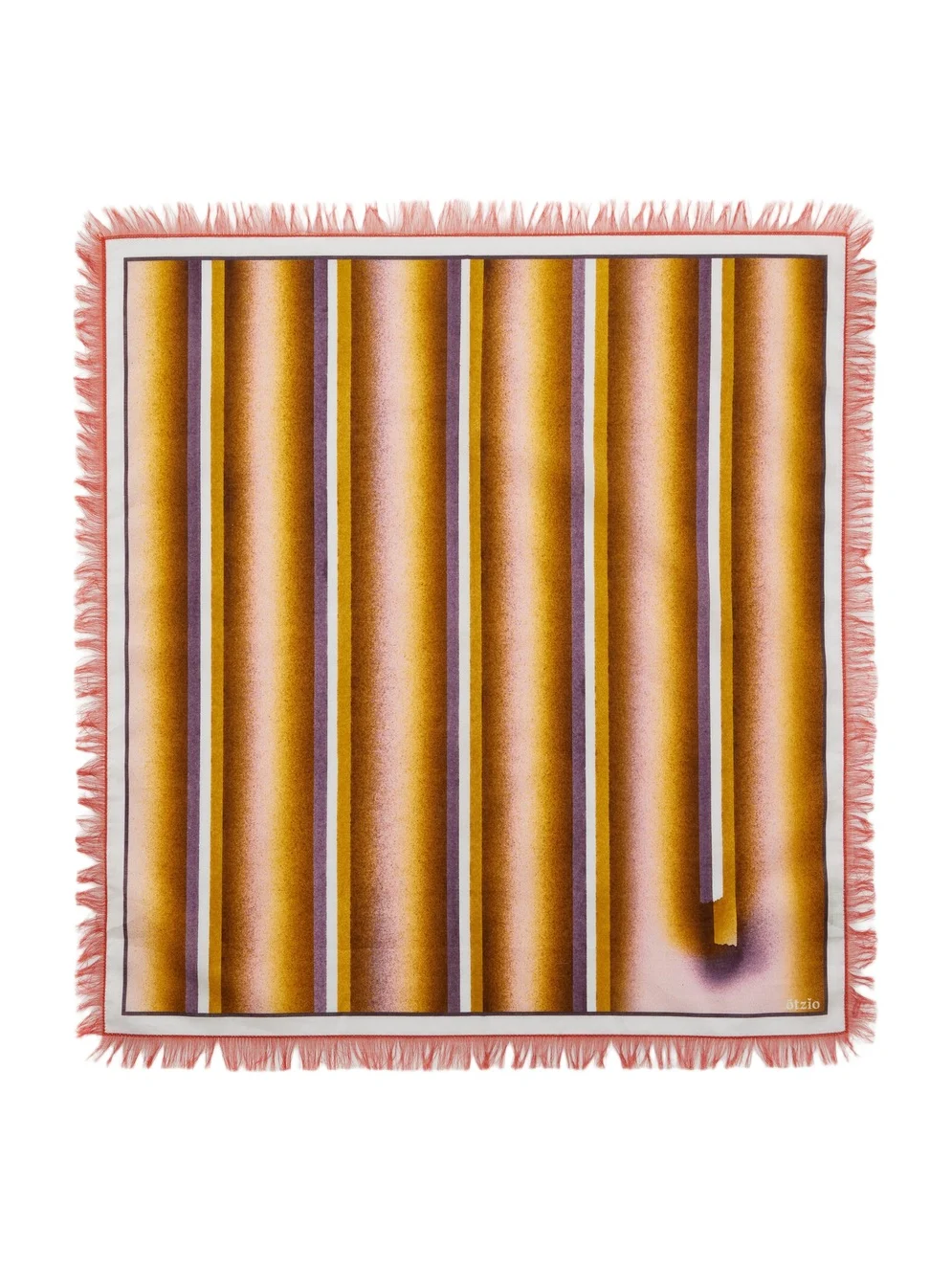 Spray Fringed Cotton Voile Scarf Spray Fringed Cotton Voile Scarf