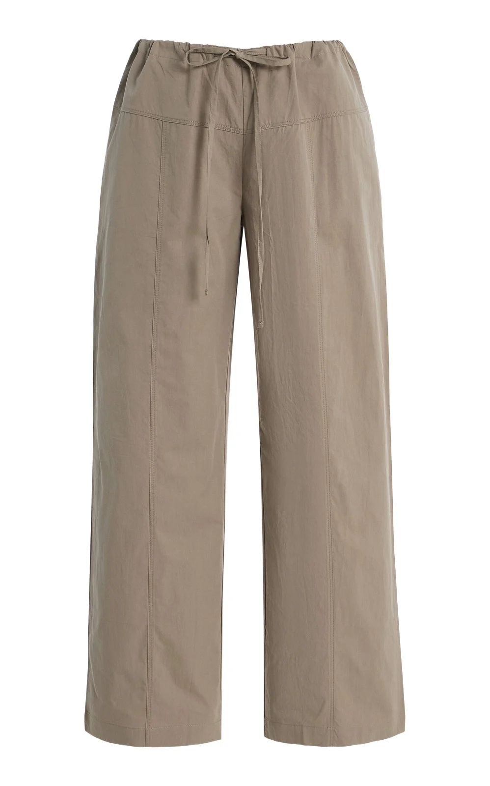 Seam Cotton Poplin Pants Seam Cotton Poplin Pants