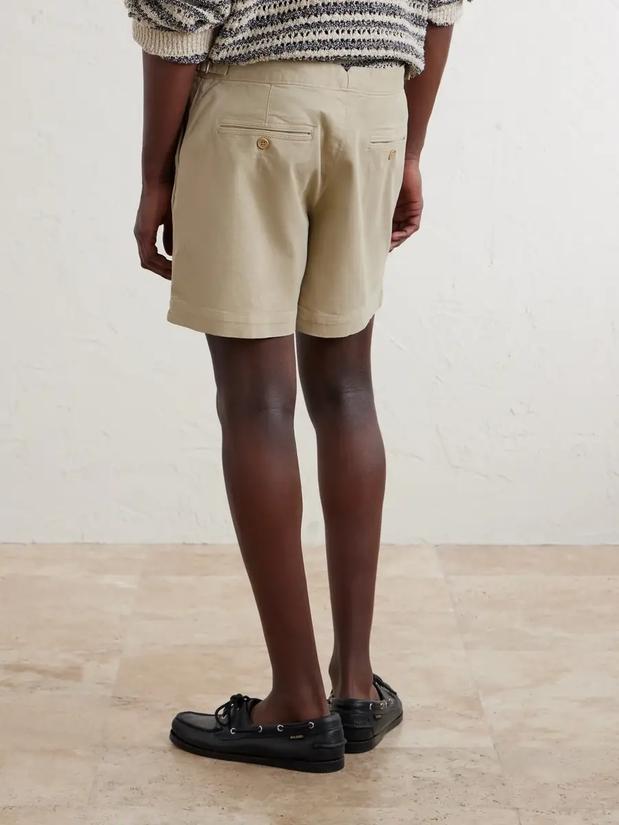 Orlebar Brown Bulldog Slim-Fit Straight-Leg Stretch-Cotton Twill Shorts - Men | Thumbnail 3 Orlebar Brown Bulldog Slim-Fit Straight-Leg Stretch-Cotton Twill Shorts - Men | Thumbnail 3