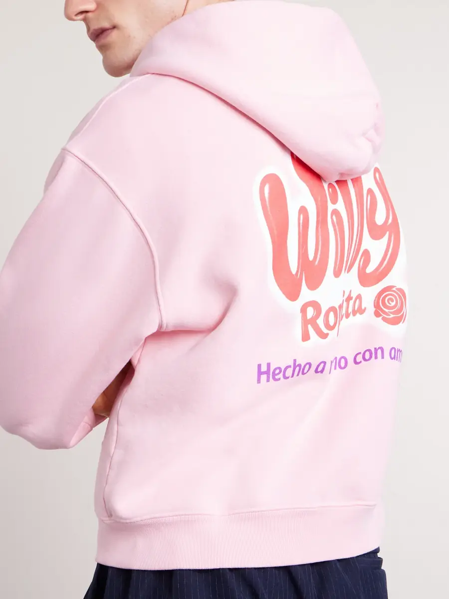 Willy Chavarria Willy Ropita Logo-Print Cotton-Jersey Zip-Up Hoodie - Men | Thumbnail 5 Willy Chavarria Willy Ropita Logo-Print Cotton-Jersey Zip-Up Hoodie - Men | Thumbnail 5