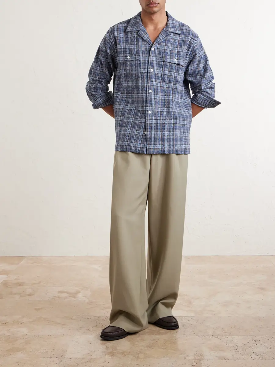 3sixteen Checked Cotton-Flannel Shirt - Men | Thumbnail 2