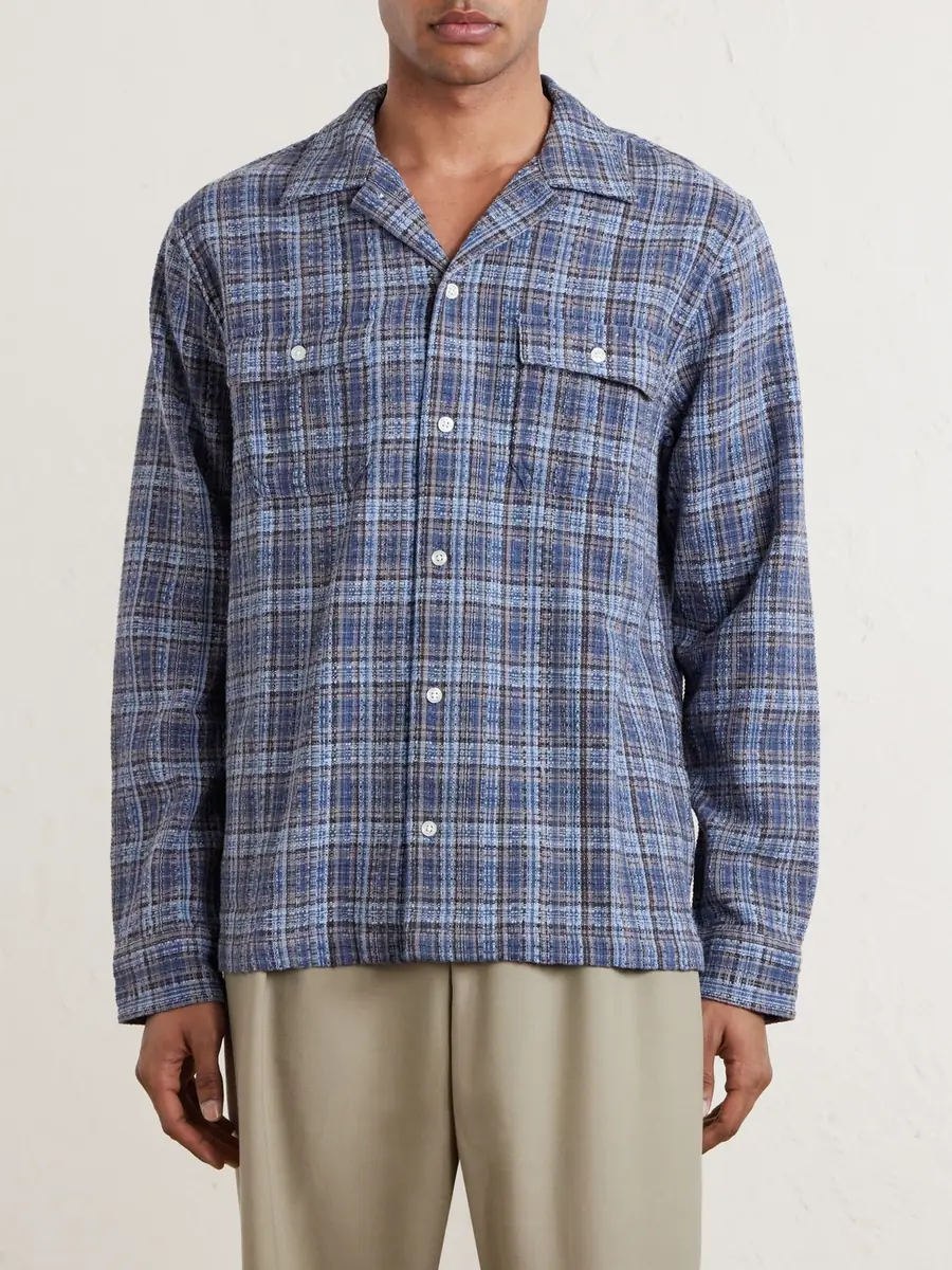 3sixteen Checked Cotton-Flannel Shirt - Men | Thumbnail 3