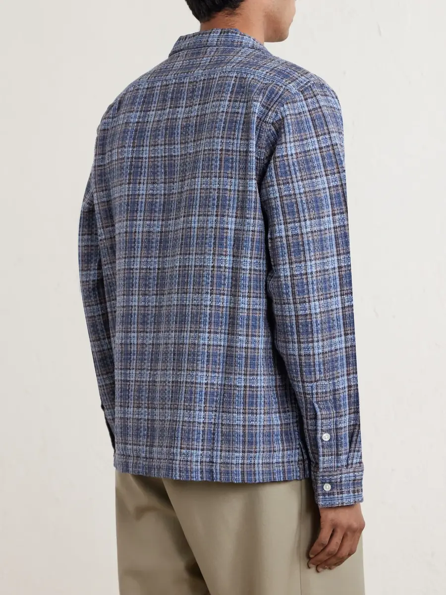 3sixteen Checked Cotton-Flannel Shirt - Men | Thumbnail 4