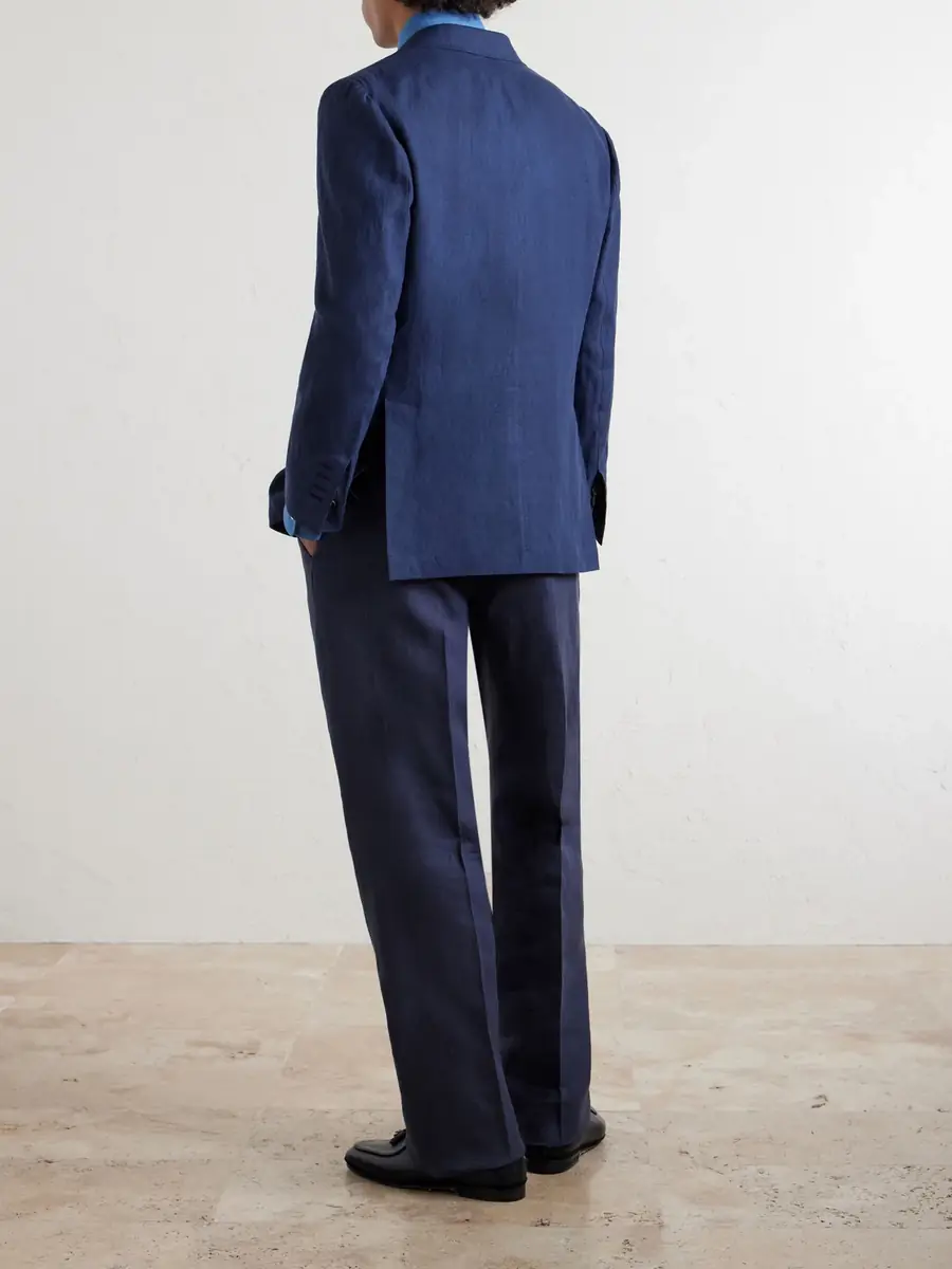 Rubinacci Linen Suit Jacket - Men | Thumbnail 4 Rubinacci Linen Suit Jacket - Men | Thumbnail 4