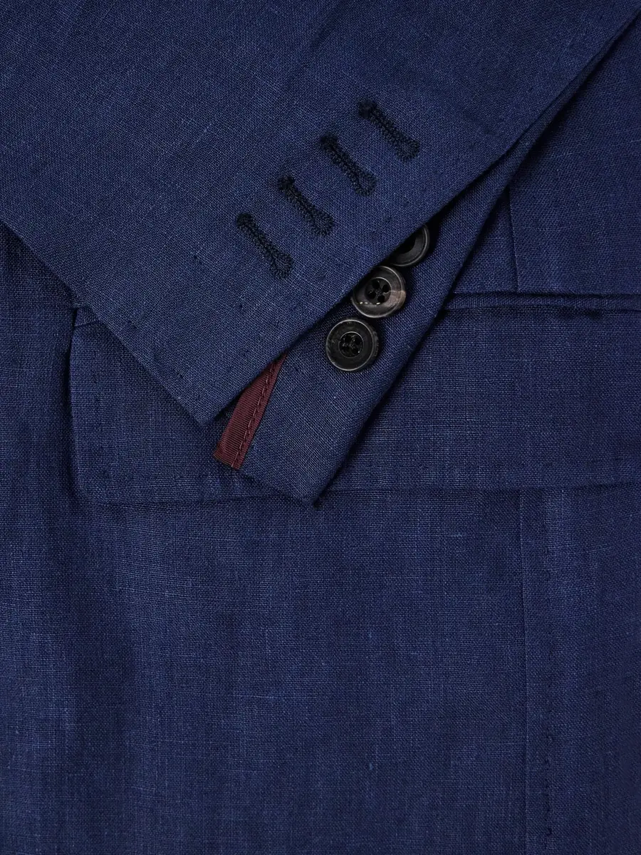 Rubinacci Linen Suit Jacket - Men | Thumbnail 6 Rubinacci Linen Suit Jacket - Men | Thumbnail 6