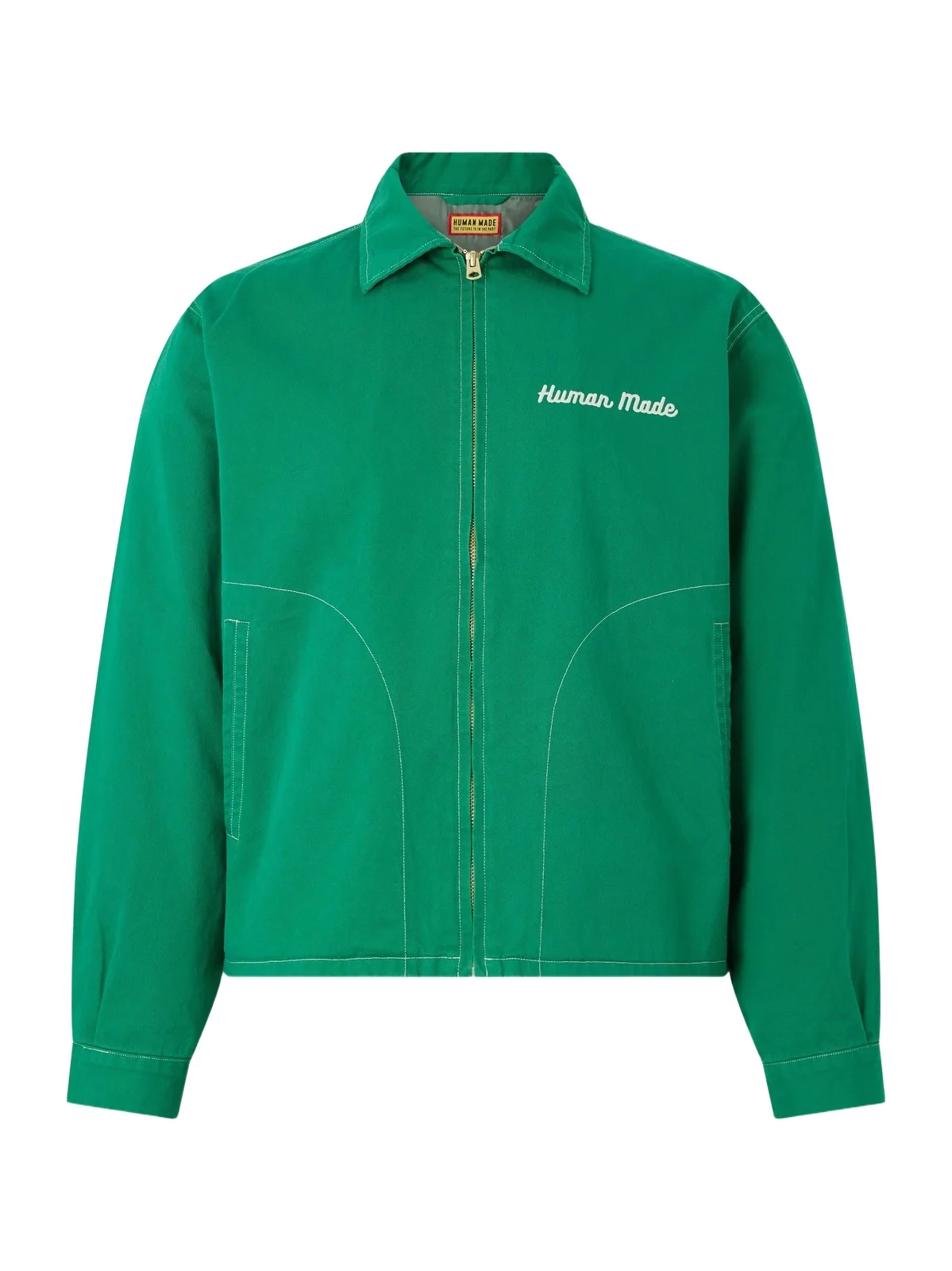 Logo-Embroidered Cotton-Twill Jacket - Men