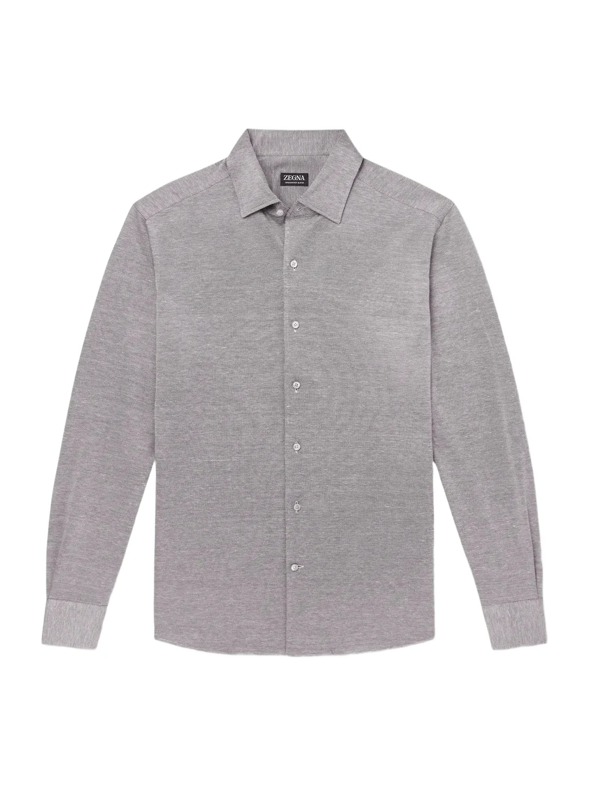 Zegna Silk, Linen and Cotton-Blend Shirt - Men
