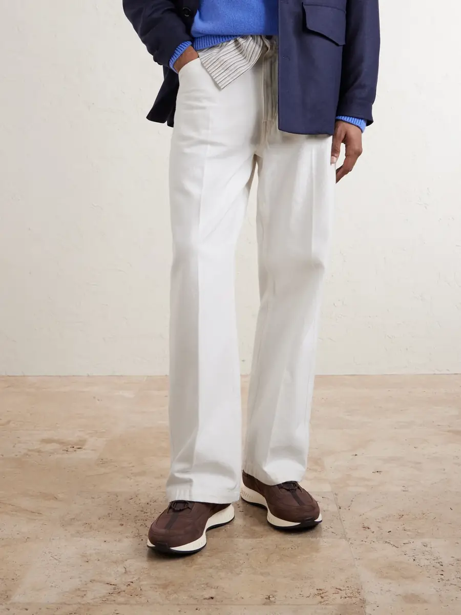 John Lobb Laced Stream Nubuck Sneakers - Men | Thumbnail 2 John Lobb Laced Stream Nubuck Sneakers - Men | Thumbnail 2