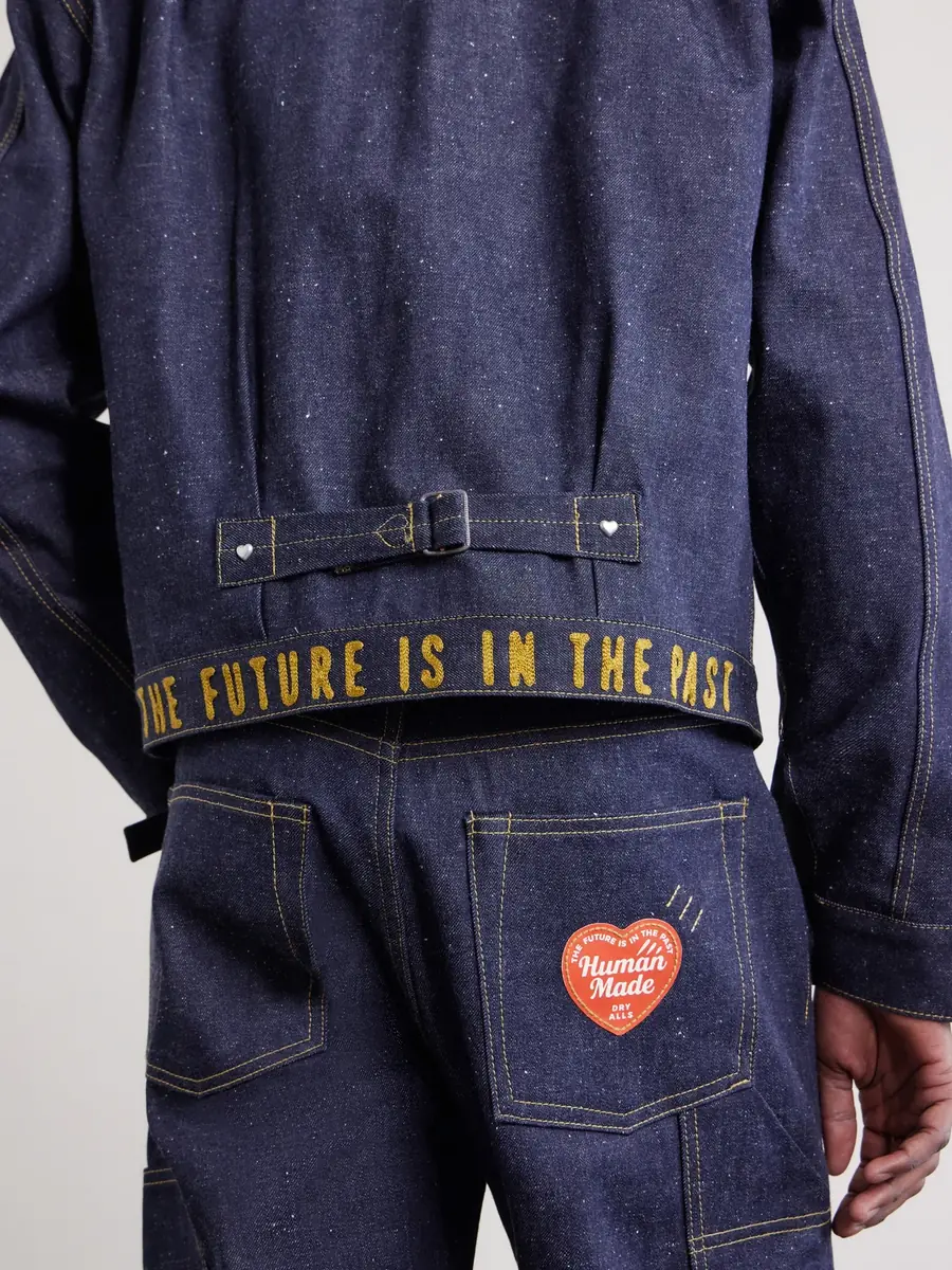 Human Made Pleated Denim Jacket - Men | Thumbnail 6 Human Made Pleated Denim Jacket - Men | Thumbnail 6