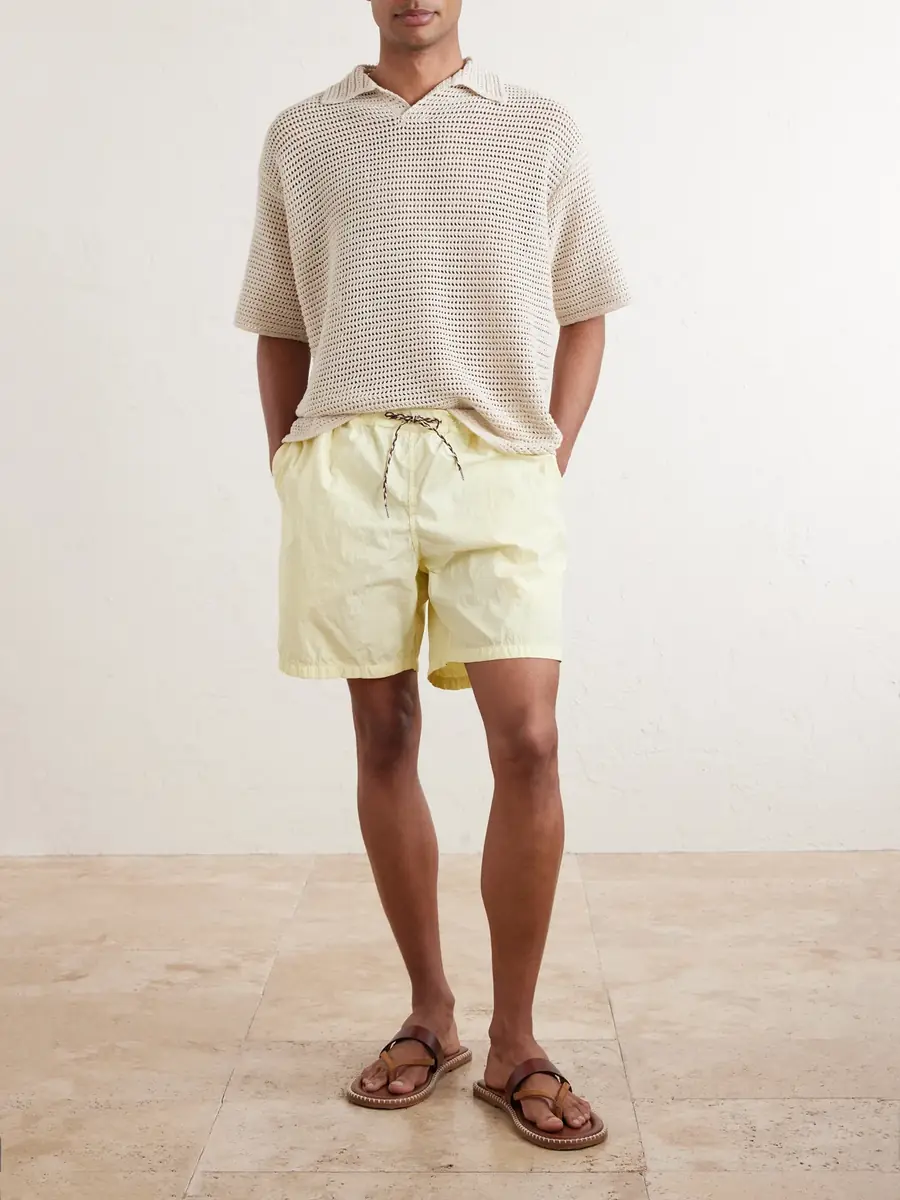 A Kind Of Guise Volta Straight-Leg Shell Drawstring Shorts - Men | Thumbnail 2 A Kind Of Guise Volta Straight-Leg Shell Drawstring Shorts - Men | Thumbnail 2