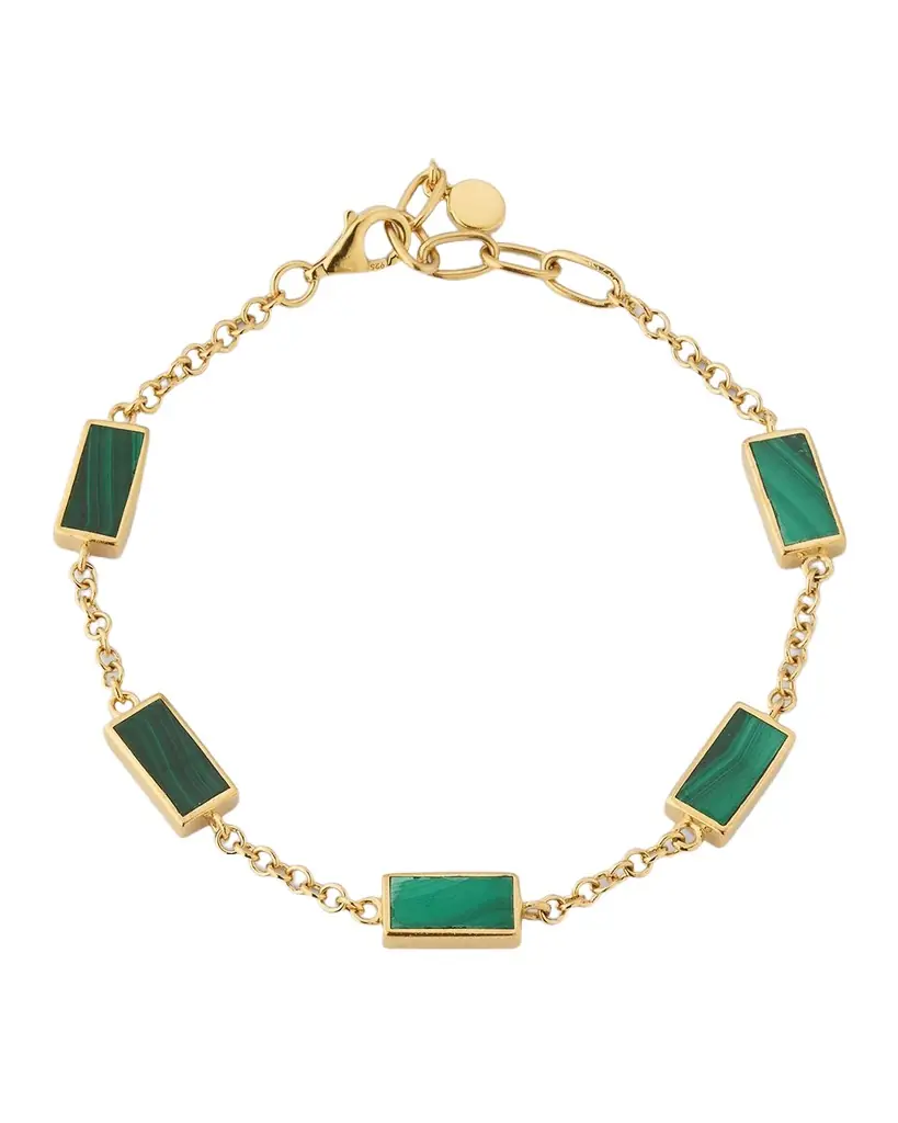 Jan Leslie Five Station Dash Rectangle Bracelet | Image 1 Jan Leslie Five Station Dash Rectangle Bracelet | Image 1