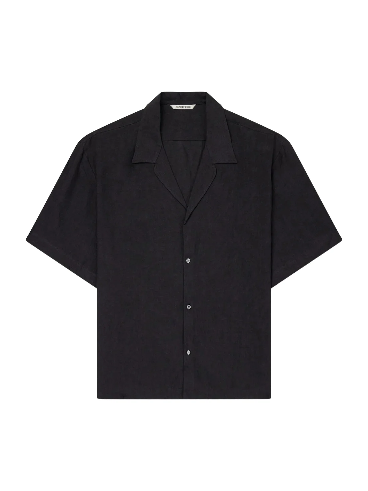 Samata Camp-Collar Linen Shirt - Men Samata Camp-Collar Linen Shirt - Men