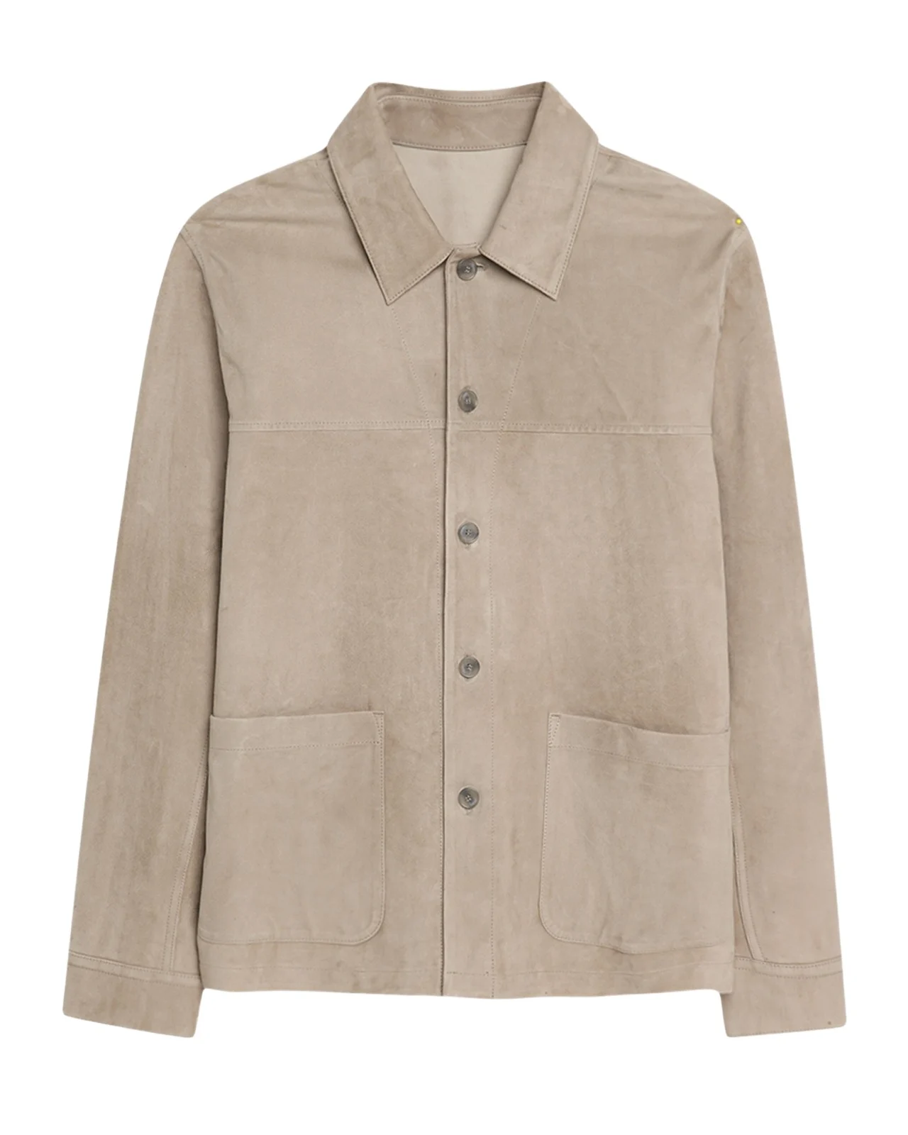 Vince Men's Suede Shirt Jacket