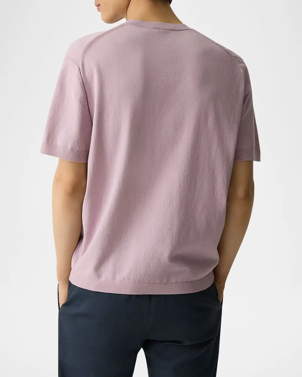 Theory Men's Relaxed Short-Sleeve Crewneck Sweater | Thumbnail 3