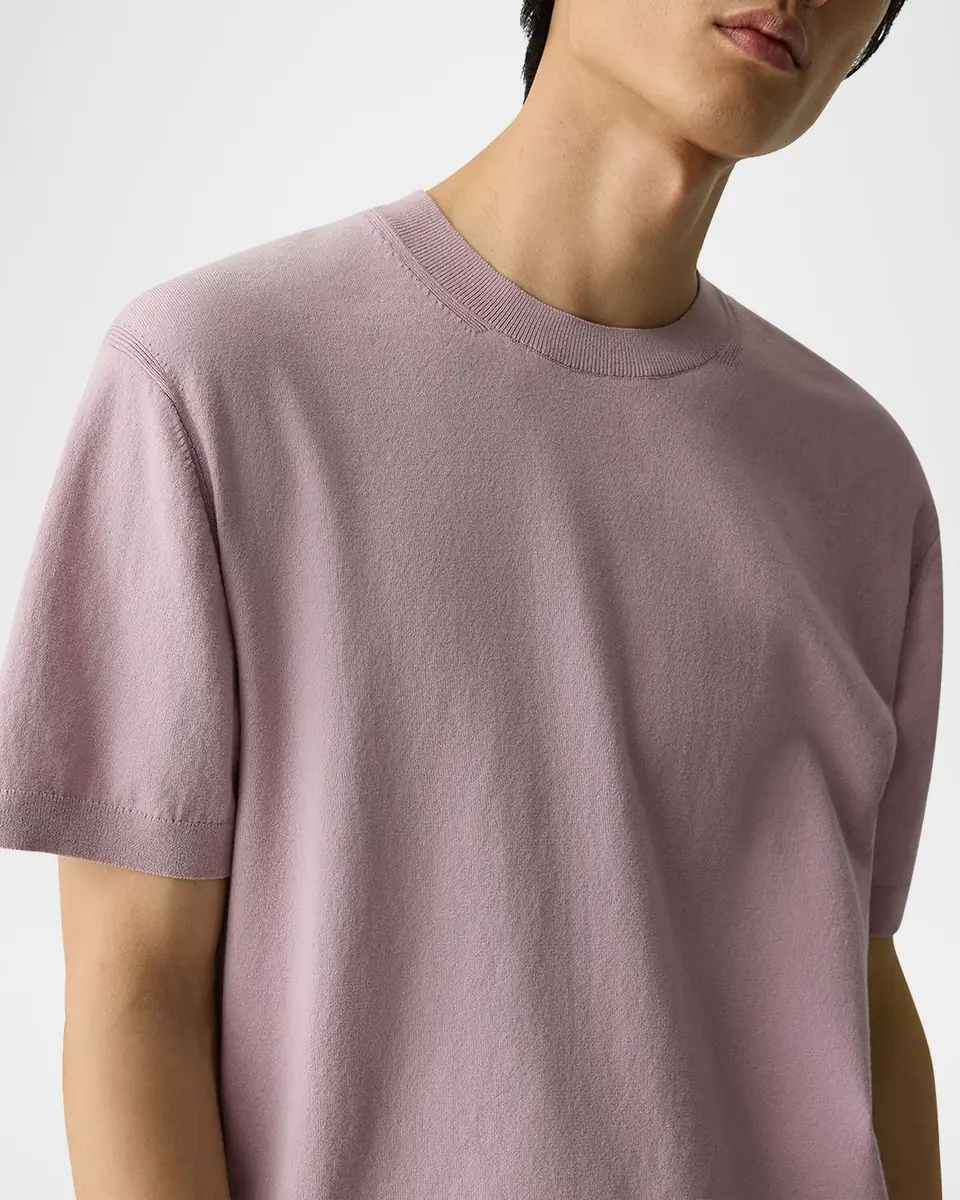 Theory Men's Relaxed Short-Sleeve Crewneck Sweater | Thumbnail 5