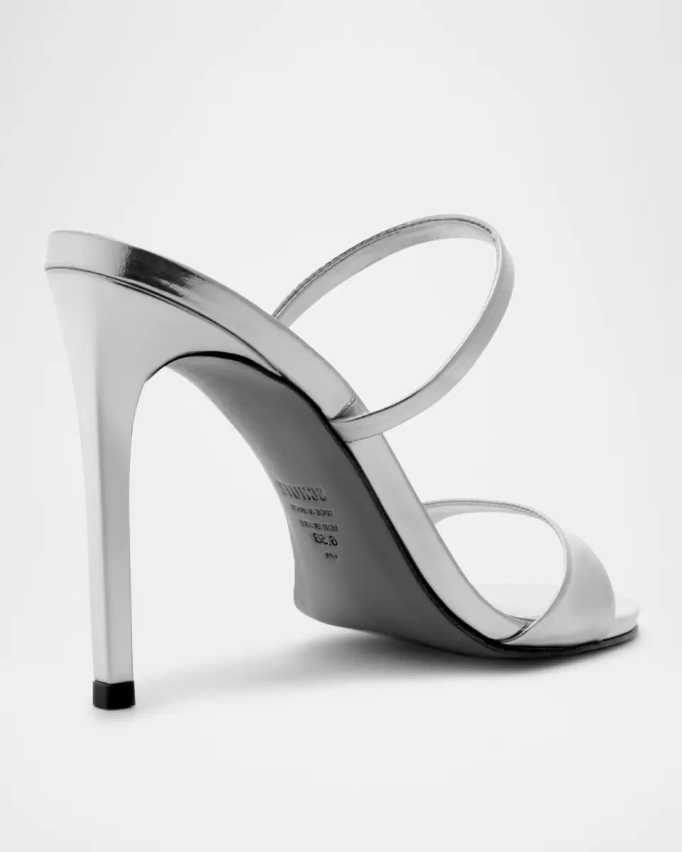 Schutz Jessica Leather Stiletto Mule Sandals | Thumbnail 2 Schutz Jessica Leather Stiletto Mule Sandals | Thumbnail 2