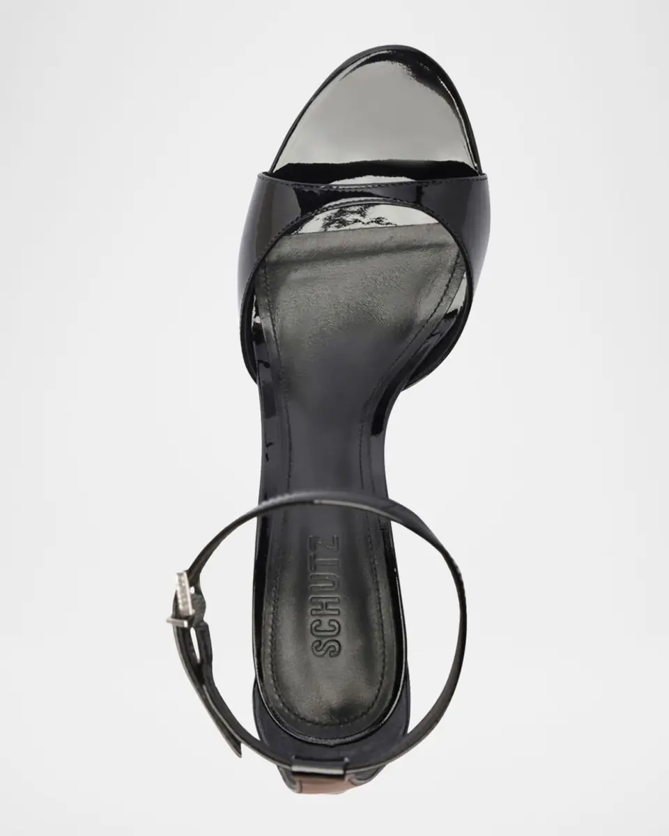 Schutz Scarlett Patent Leather Stiletto Sandals | Thumbnail 3 Schutz Scarlett Patent Leather Stiletto Sandals | Thumbnail 3