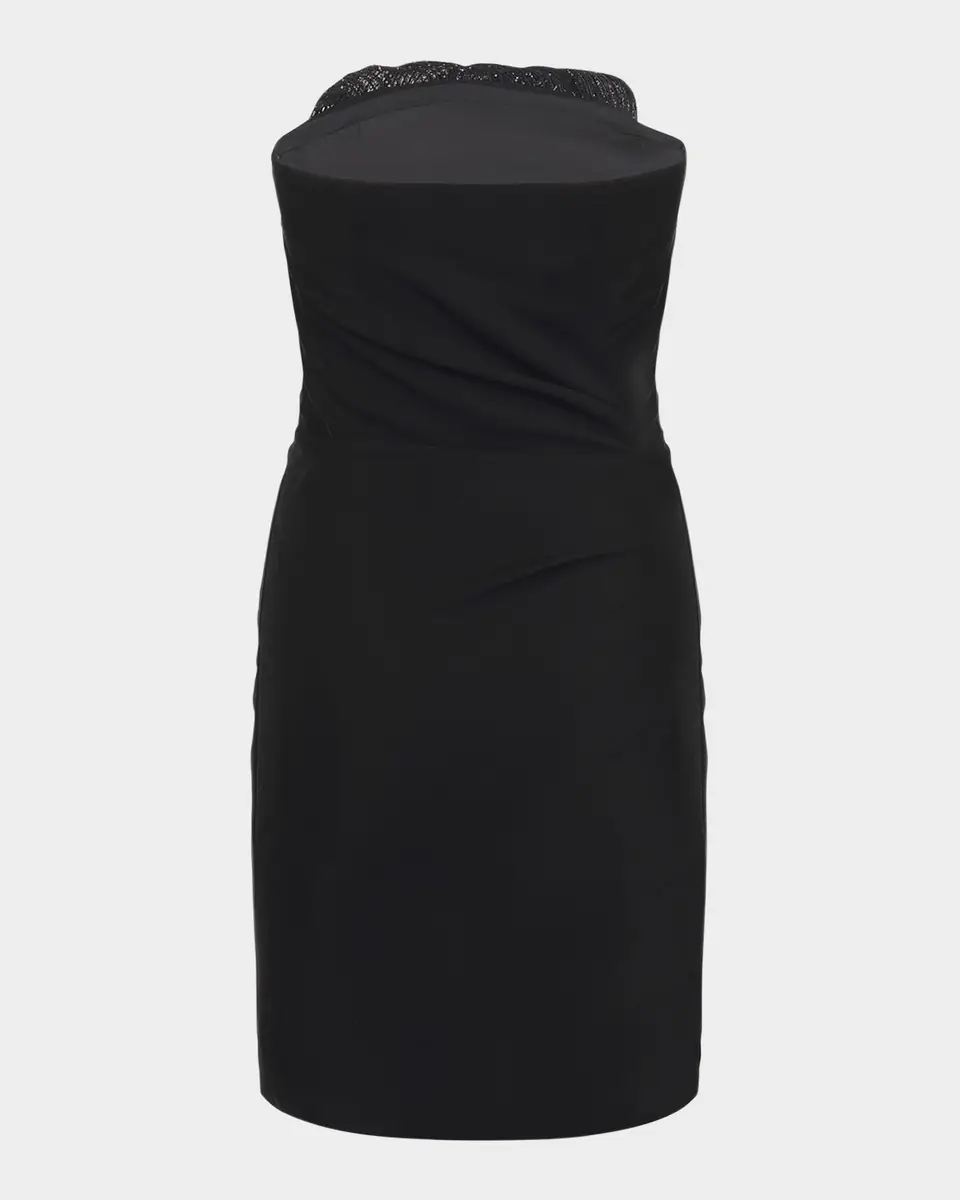 Gaurav Gupta Sequin Sculpted Strapless Mini Dress | Thumbnail 3