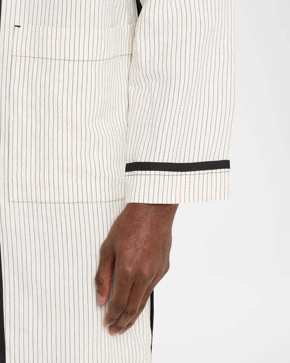 Libertine Men's Summer Pinstripe Inside-Out Lab Coat | Thumbnail 5 Libertine Men's Summer Pinstripe Inside-Out Lab Coat | Thumbnail 5