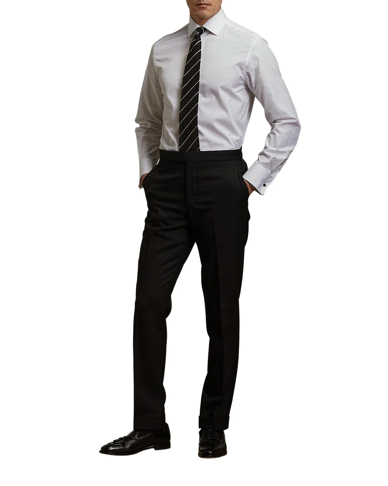 Men's Poplin French Cuff Shirt
