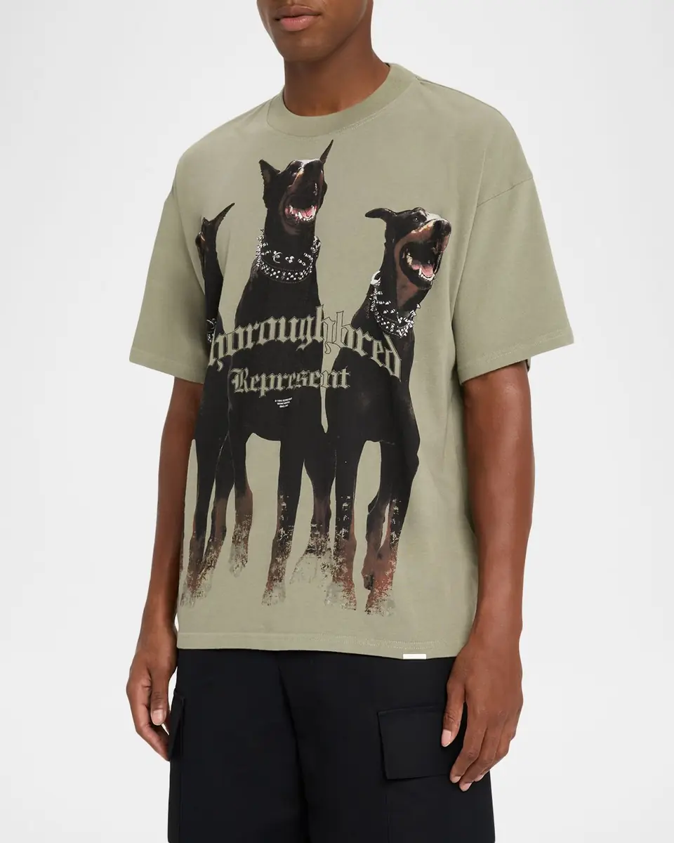 REPRESENT Men's Thoroughbred Graphic T-Shirt | Thumbnail 4 REPRESENT Men's Thoroughbred Graphic T-Shirt | Thumbnail 4