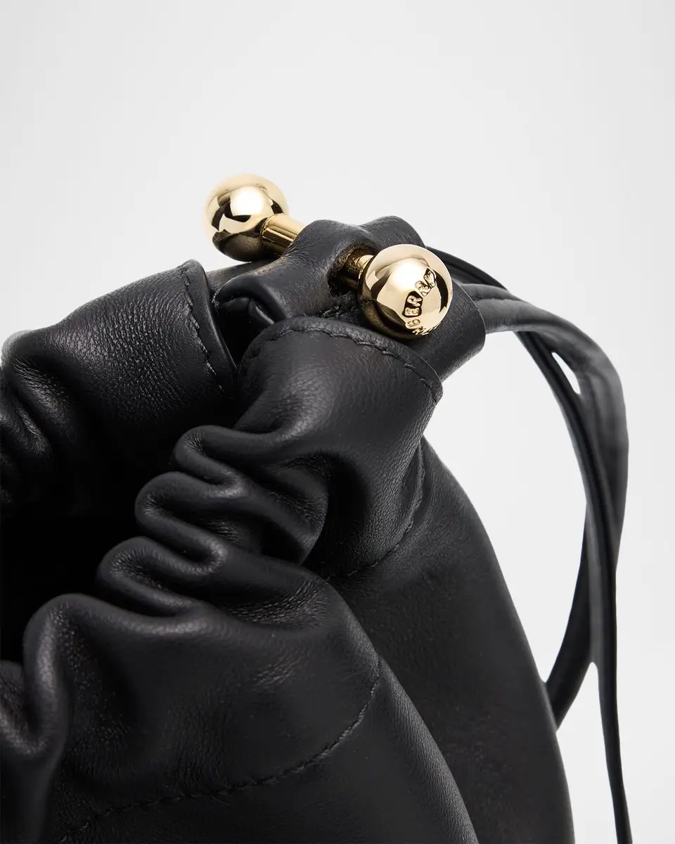 Strathberry Charlotte Midi Nappa Leather Drawstring Bag | Thumbnail 6 Strathberry Charlotte Midi Nappa Leather Drawstring Bag | Thumbnail 6