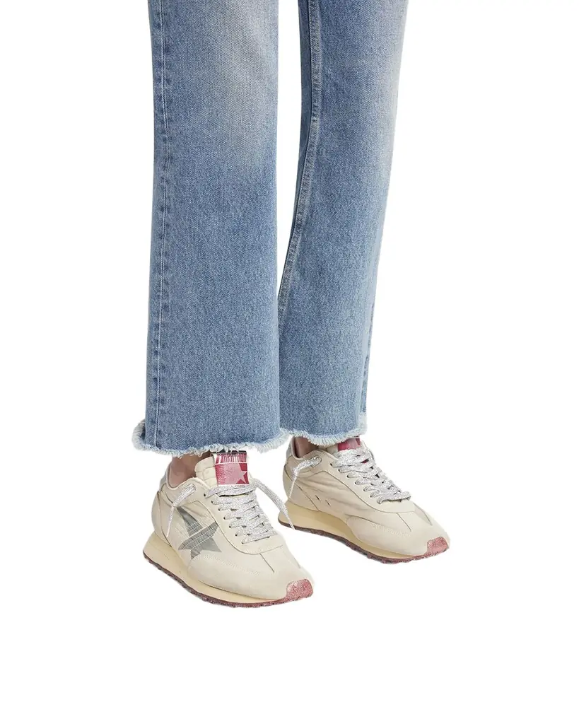 Golden Goose Running Marathon Suede Nylon Sneakers | Image 1 Golden Goose Running Marathon Suede Nylon Sneakers | Image 1
