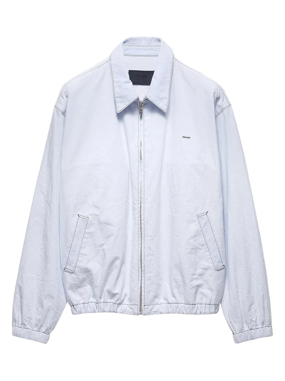 Men's Chambray Blouson Jacket Men's Chambray Blouson Jacket