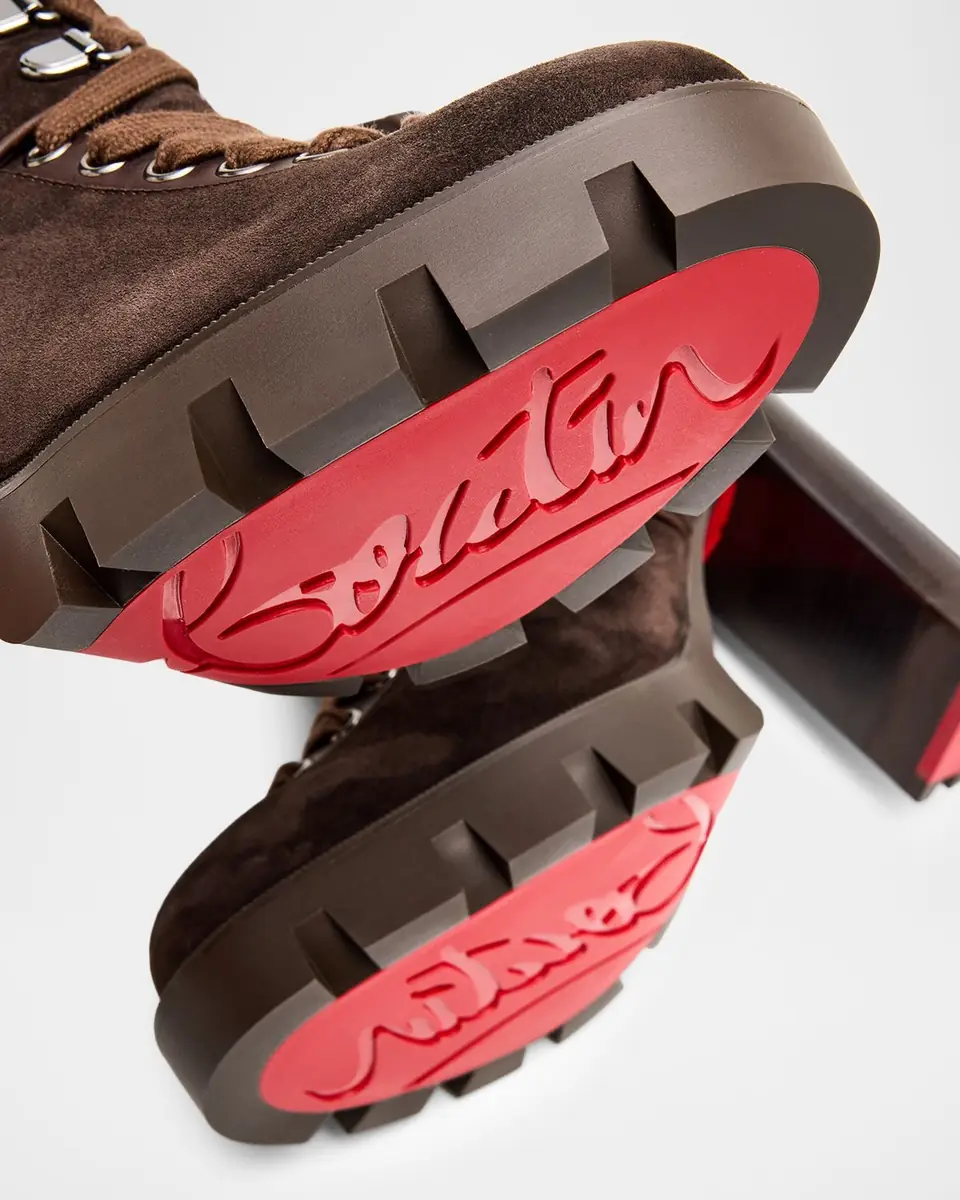 Christian Louboutin 100mm New Macademia Mixed Leather Ankle Boots | Thumbnail 5 Christian Louboutin 100mm New Macademia Mixed Leather Ankle Boots | Thumbnail 5